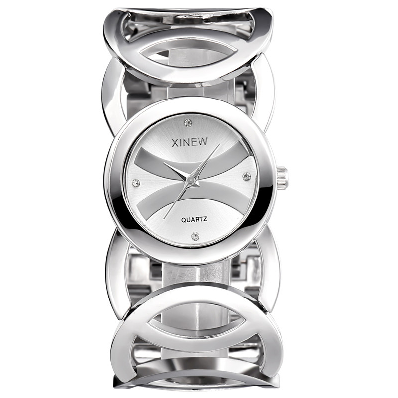 Vintage Watch Crystal - Relojes dorados de marca de lujo
