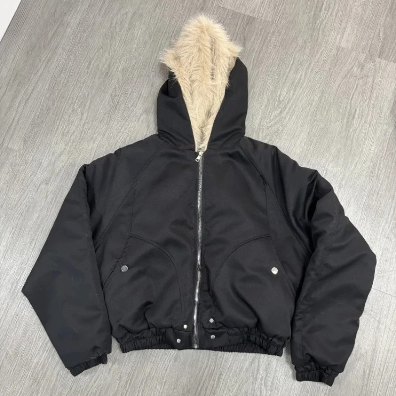 Vintage Zip Hoodie - Sudadera con capucha gótica Vintage negra