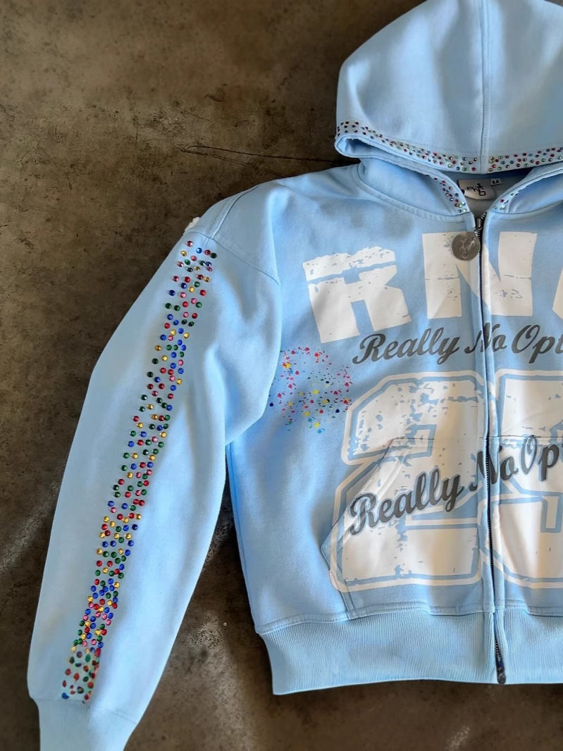 Vintage Zip Hoodie - ¡Nuevo estilo de otoño! Sudadera con
