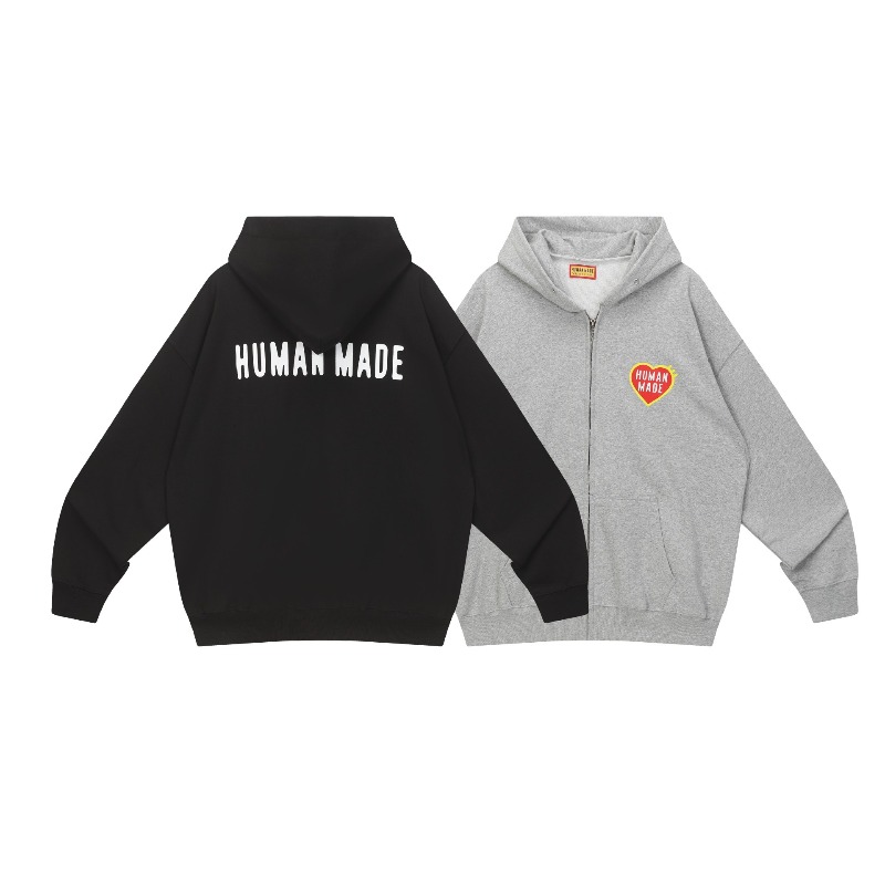 Vintage Zip Hoodie - Sudadera con capucha vintage Human Made