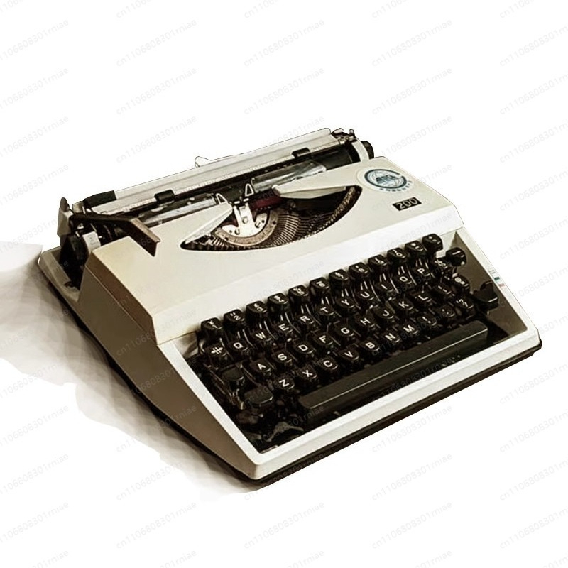 Vintage Things Collection - Máquina de escribir vintage con mecanismo