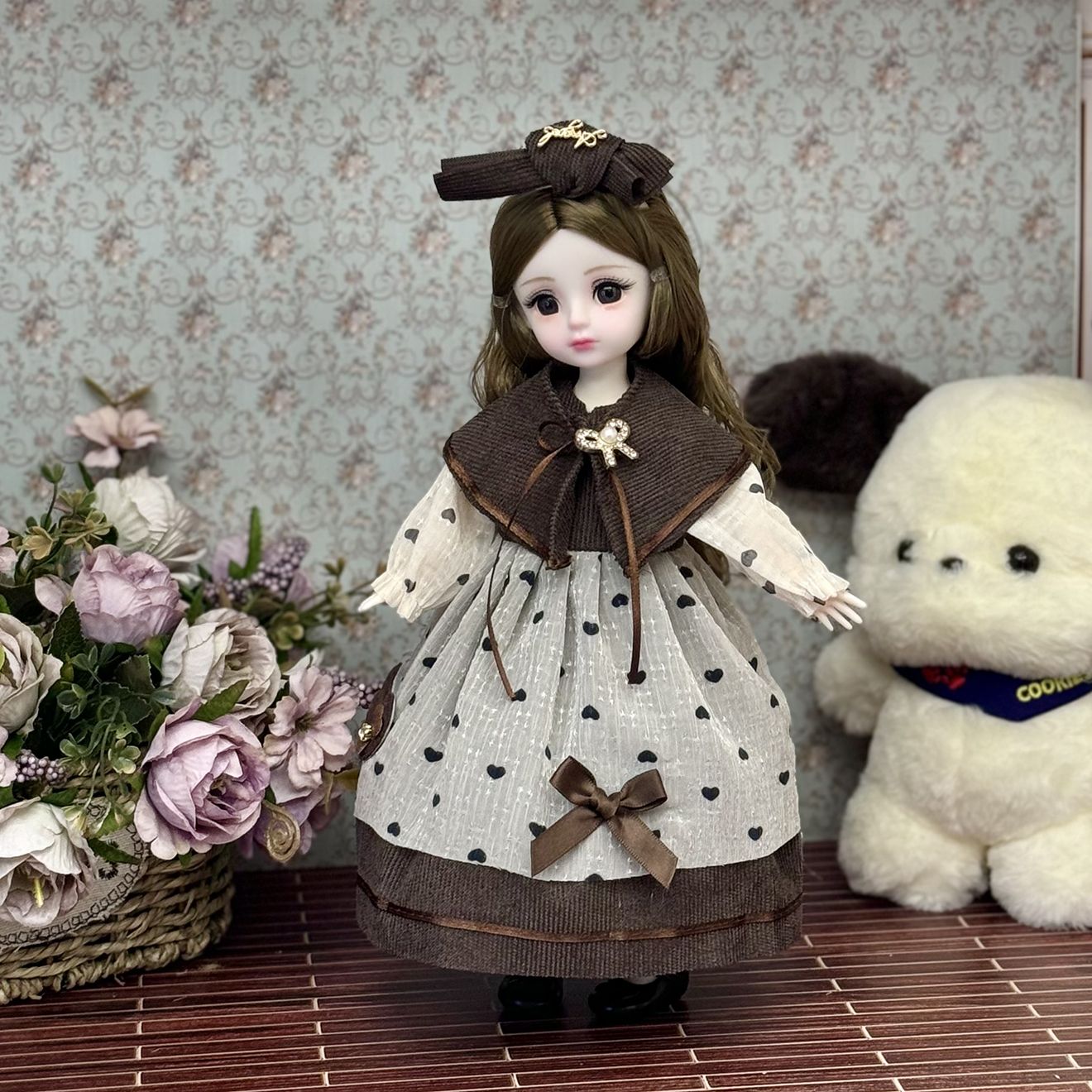 Collectible Vintage Matches - Muñeca BJD Vintage de Estilo Dulce