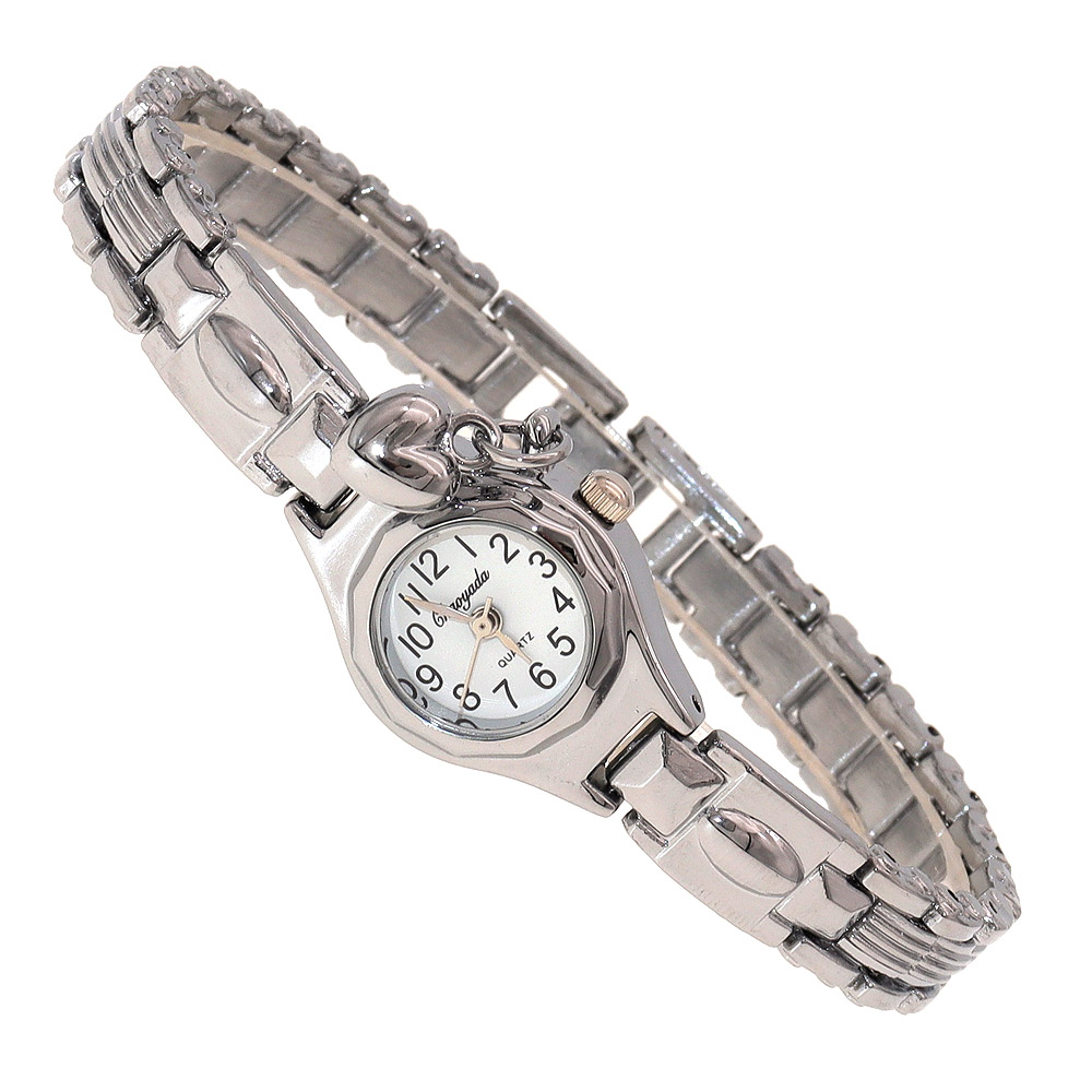 Vintage Watch Crystal - Pulsera Elegante para Mujer, Ultrafina, Estilo