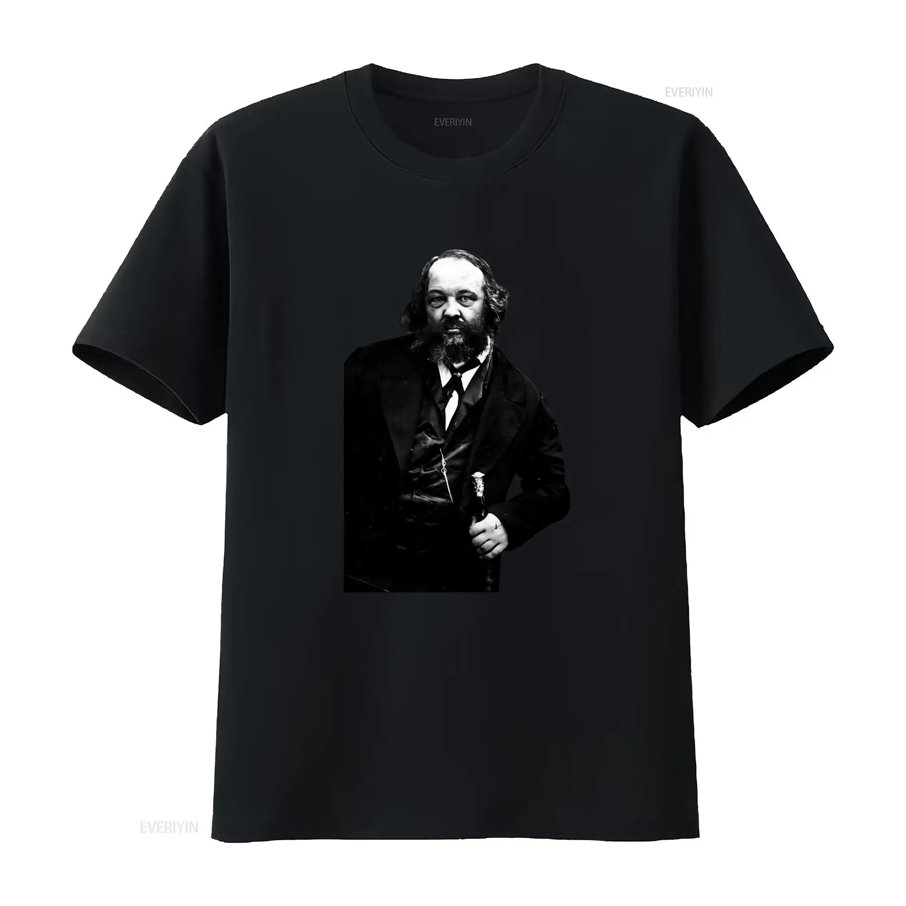 Vintage Things Collection - Camiseta de estilo vintage Mikhail Bakunin