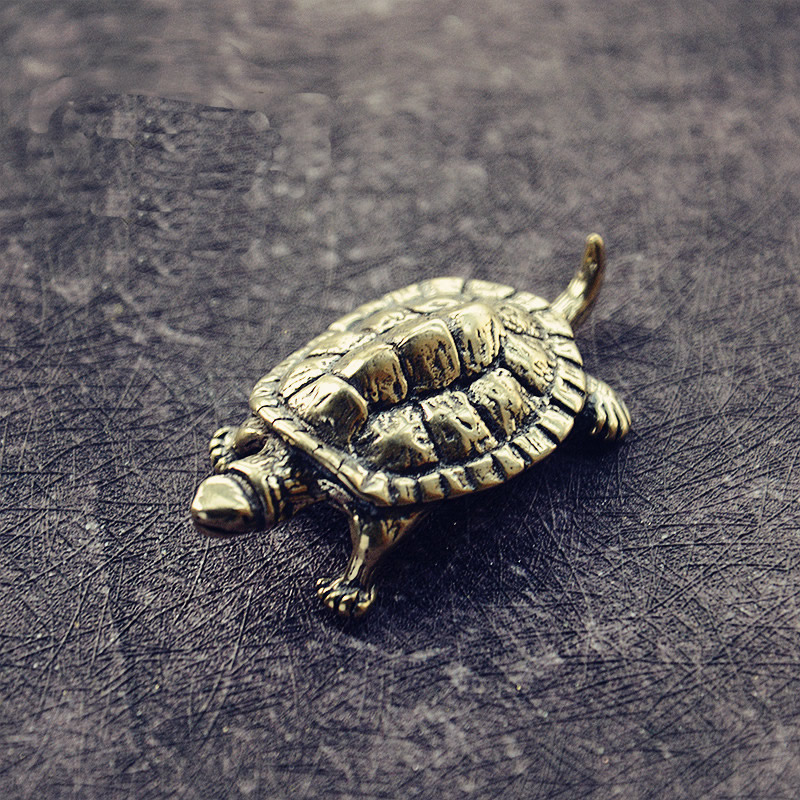 Vintage Things Collection - Mini estatua de tortuga Vintage de
