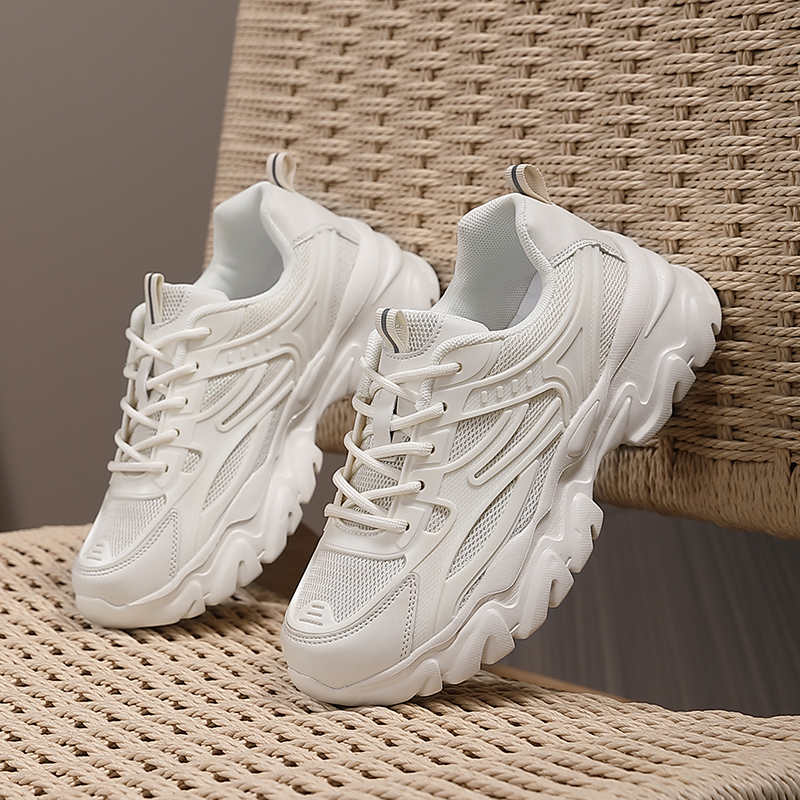 Vintage Collectible Shoes - Zapatillas deportivas de cuero con plataforma