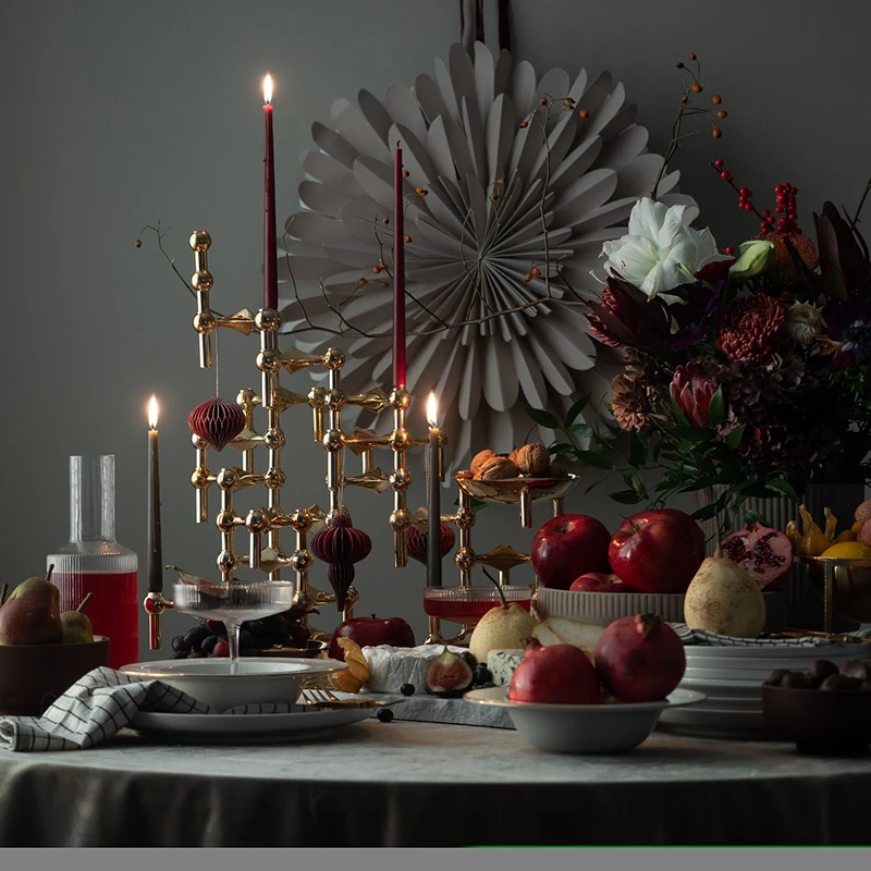 Candelabro de Metal Danés con  - Collectible Vintage Matches reseña y precio