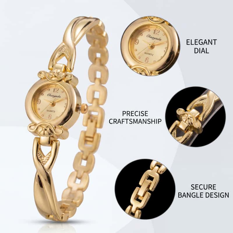 Relojes de Oro Delgados de Mod - Vintage Watch Crystal reseña y precio