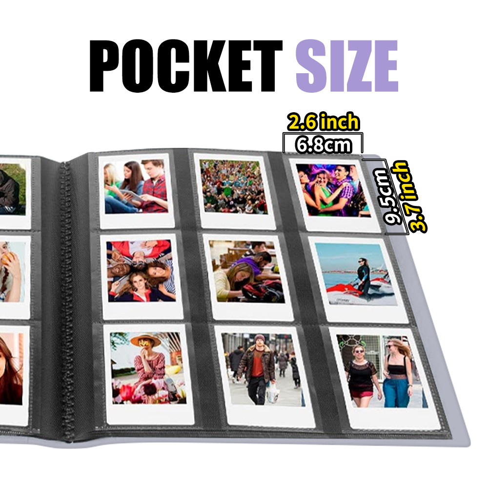 Álbum de fotos con 432 bolsill - Polaroid Photo Album reseña y precio