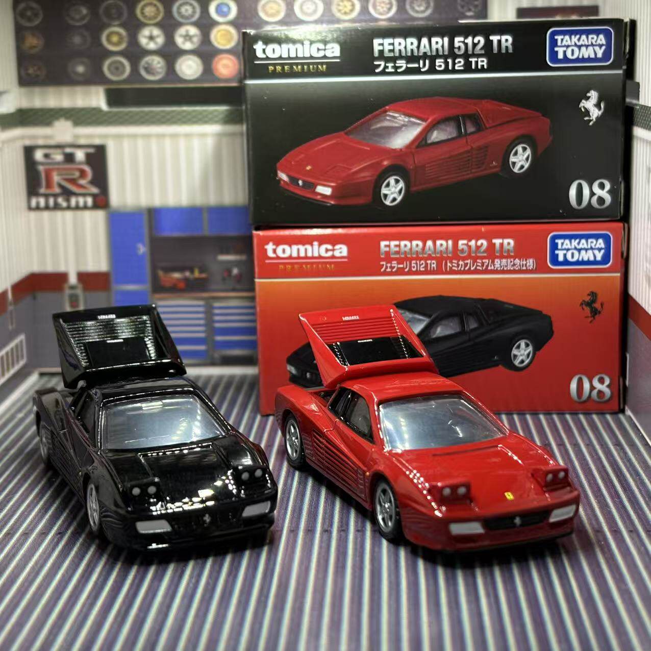 Takara Tomica Premium 08 Ferra - Vintage Collectible Toy Cars reseña y precio