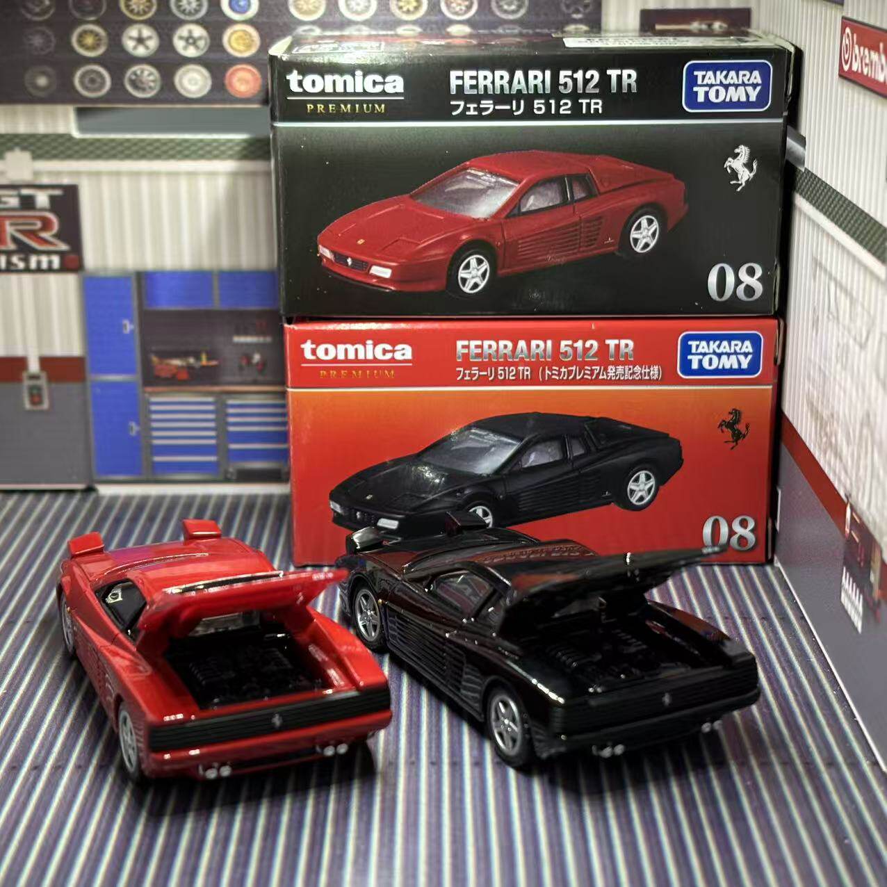 Takara Tomica Premium 08 Ferra - Vintage Collectible Toy Cars reseña y precio