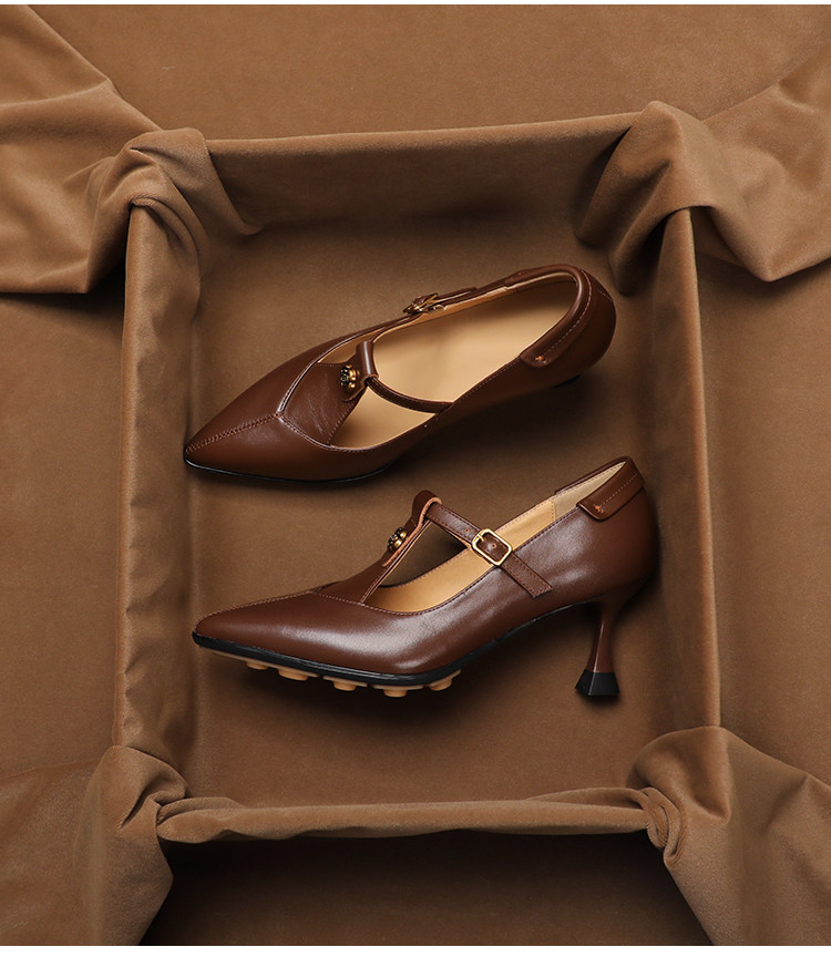 Zapatos Mary Jane de Piel Genu - Vintage Collectible Shoes reseña y precio
