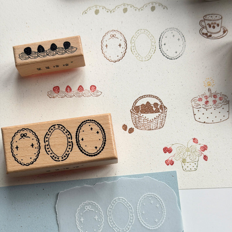 Sello de madera vintage con di - Vintage Collectible Stamps reseña y precio