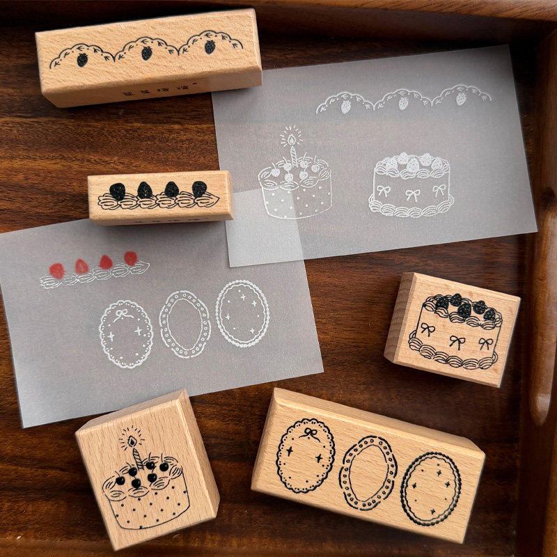 Sello de madera vintage con di - Vintage Collectible Stamps reseña y precio