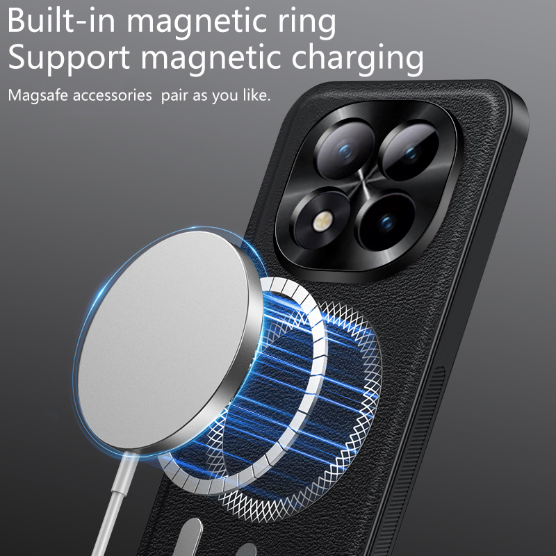 Funda magnética para Redmi Not - Camera Leather Case reseña y precio