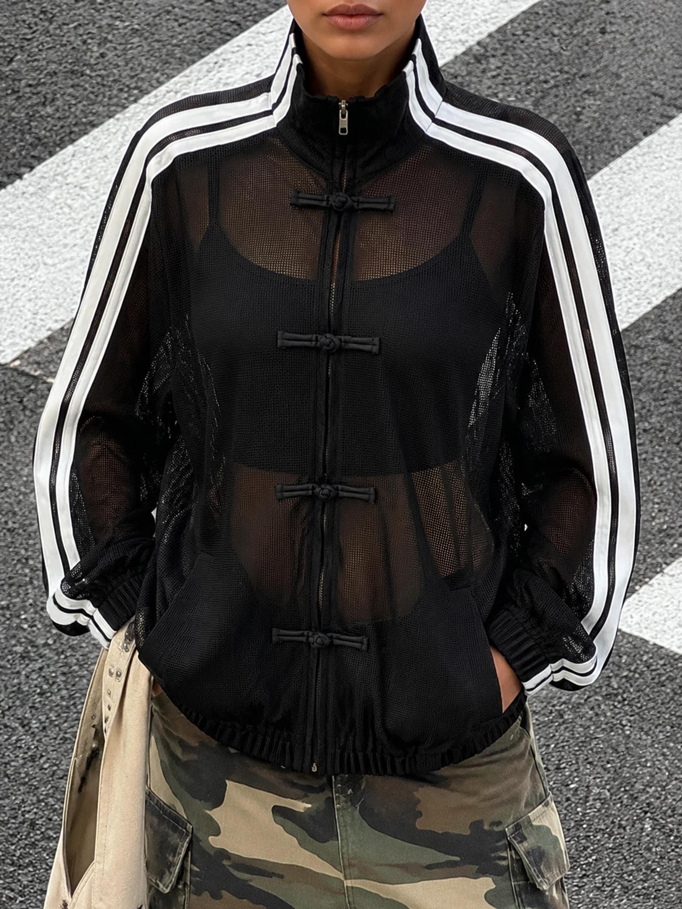 Cárdigan vintage deportivo de  - Vintage Zip Hoodie reseña y precio