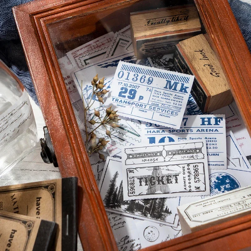 Paquete de 20 Pegatinas Variad - Vintage Collectible Stamps reseña y precio