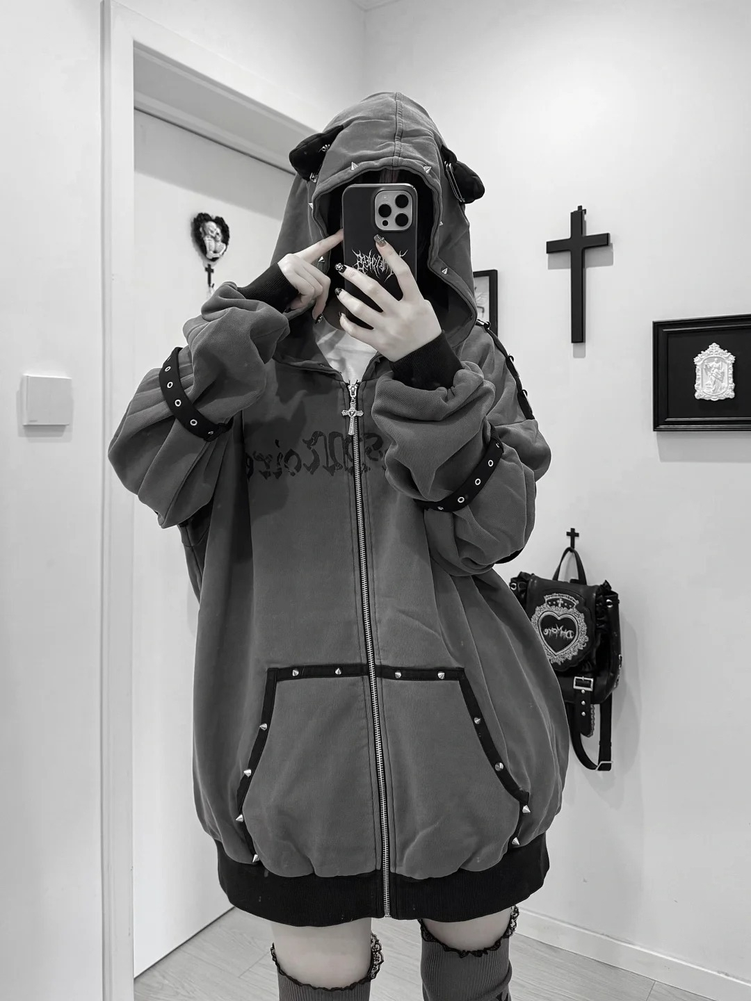 Ropa de calle, sudaderas con c - Vintage Zip Hoodie reseña y precio
