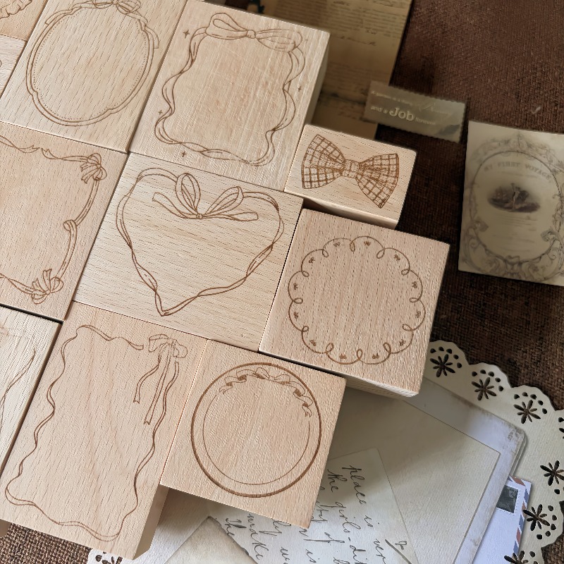Sello de madera MOONLIGHT Vint - Vintage Collectible Stamps reseña y precio