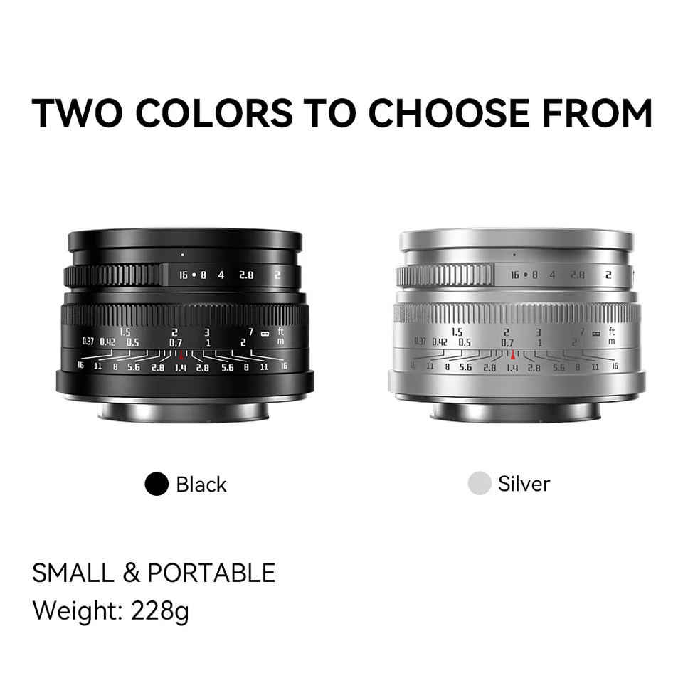 7artisans APS-C 35mm F1.4 lent - Film Camera 35Mm reseña y precio