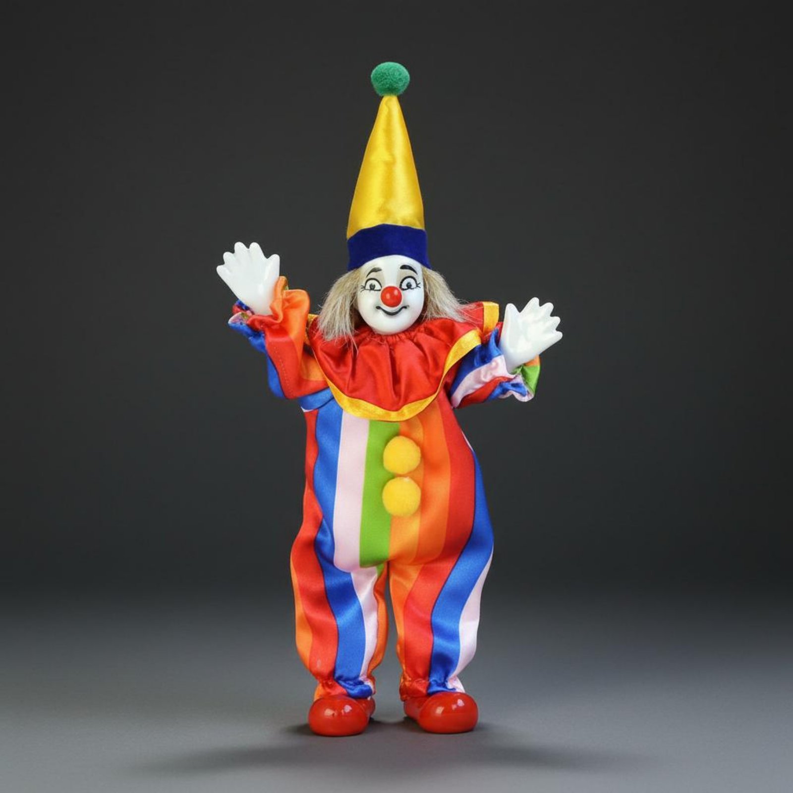 Muñeca de Payaso de Porcelana  - Vintage Collectible & Vintage Dolls reseña y precio