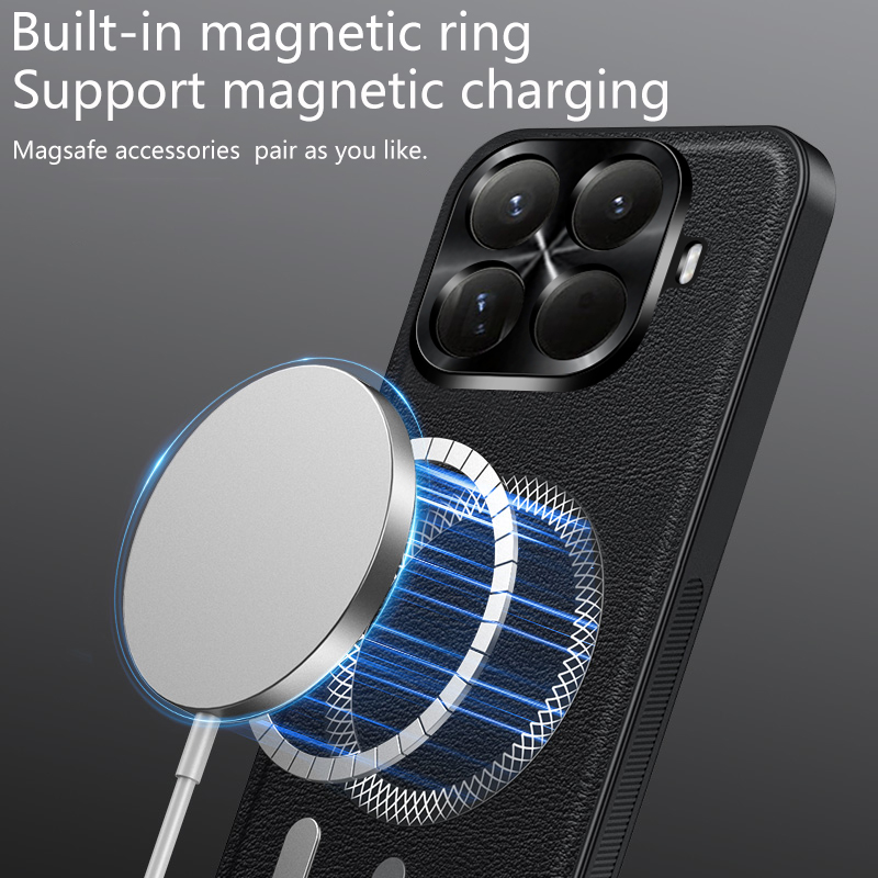 Funda magnética para Mi 17T 15 - Camera Leather Case reseña y precio