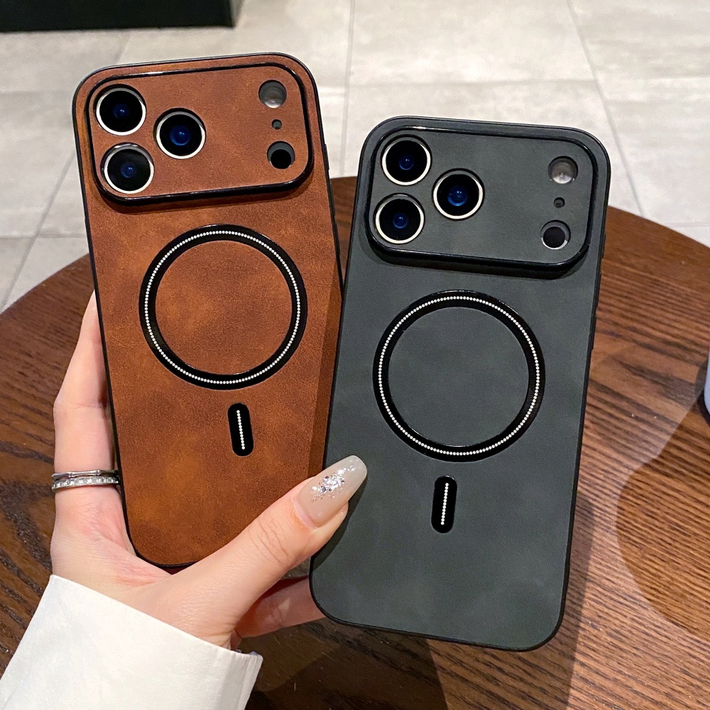 Funda magnética de piel de ove - Camera Leather Case reseña y precio