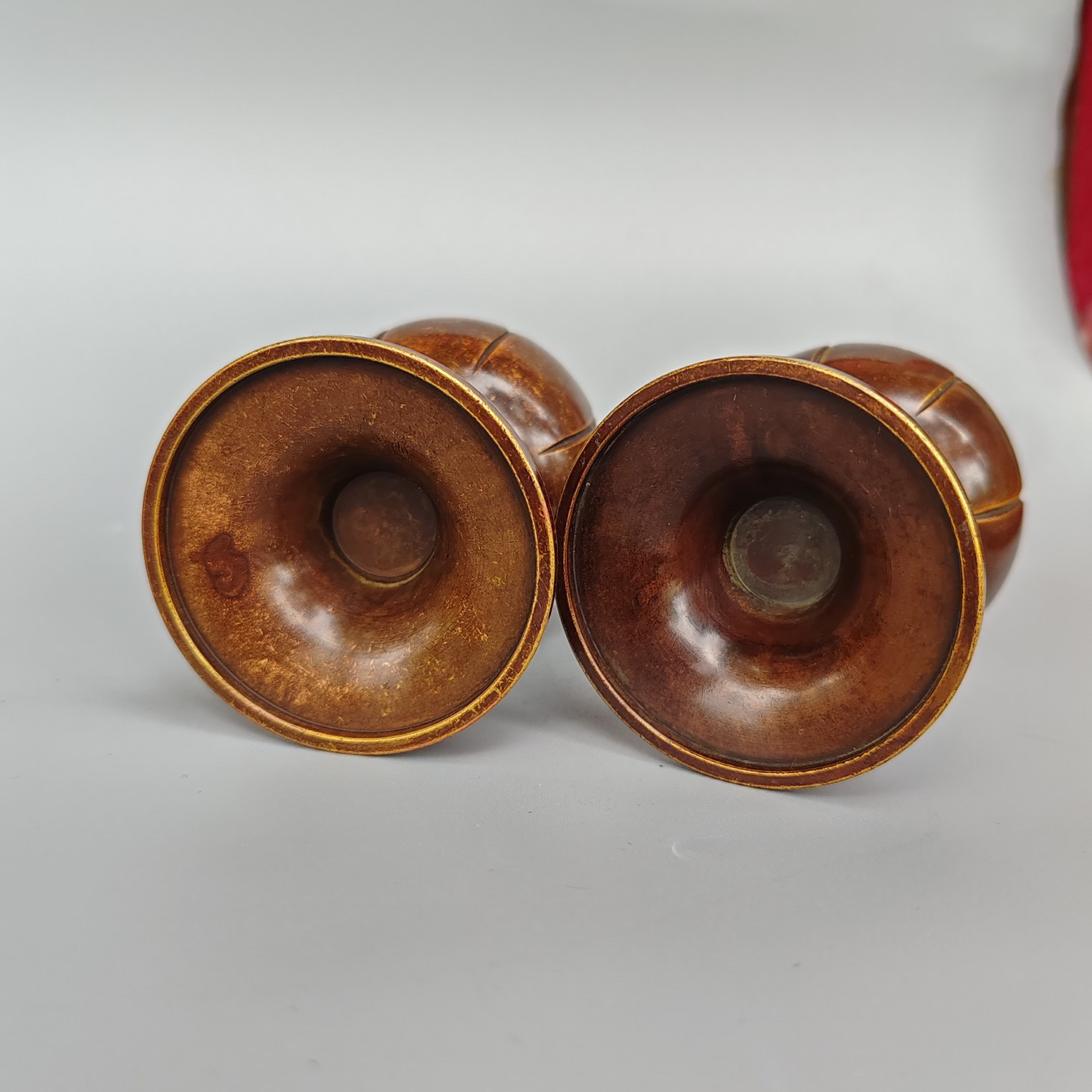 2 tazas vintage de latón puro, - Collectible Vintage Matches reseña y precio