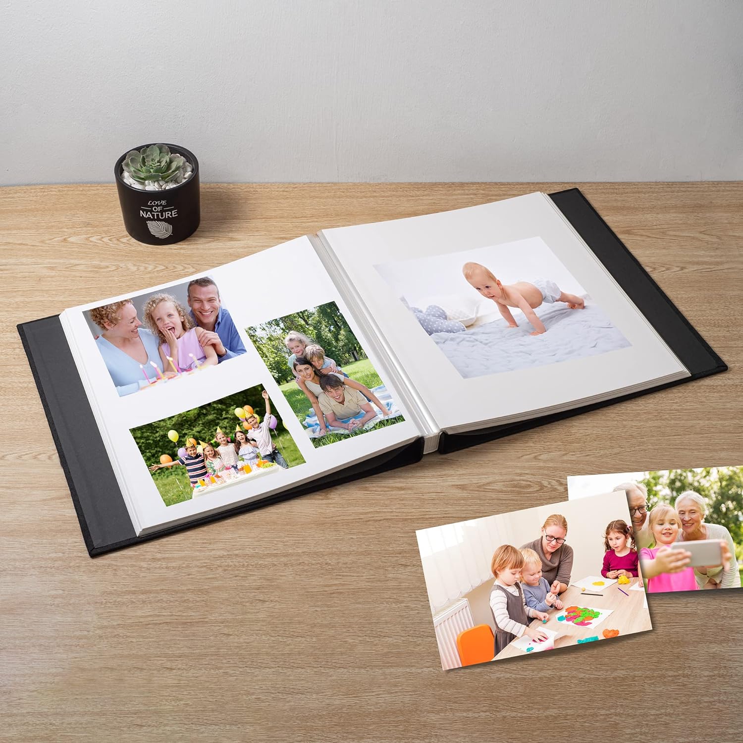 Álbum de recortes autoadhesivo - Polaroid Photo Album reseña y precio