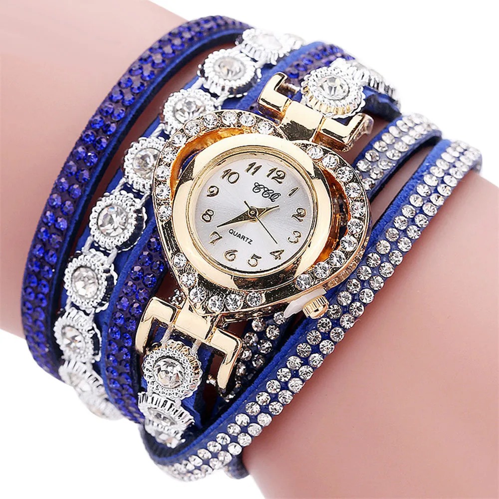Precioso reloj con incrustacio - Vintage Watch Crystal reseña y precio