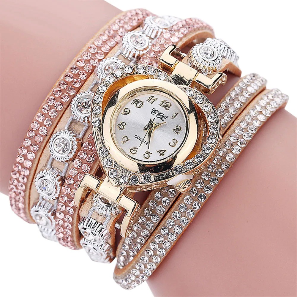 Precioso reloj con incrustacio - Vintage Watch Crystal reseña y precio