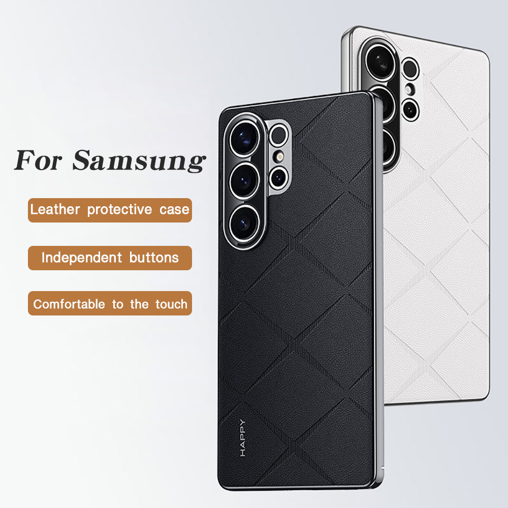 Chapado en cuero para Samsung  - Camera Leather Case reseña y precio