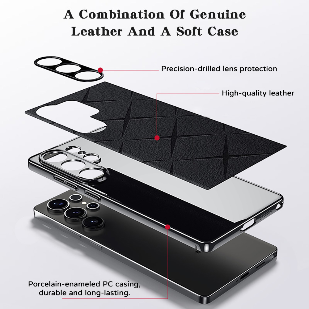 Chapado en cuero para Samsung  - Camera Leather Case reseña y precio