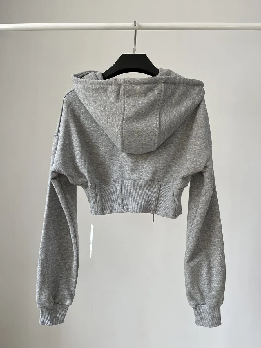 Sudadera corta con capucha par - Vintage Zip Hoodie reseña y precio