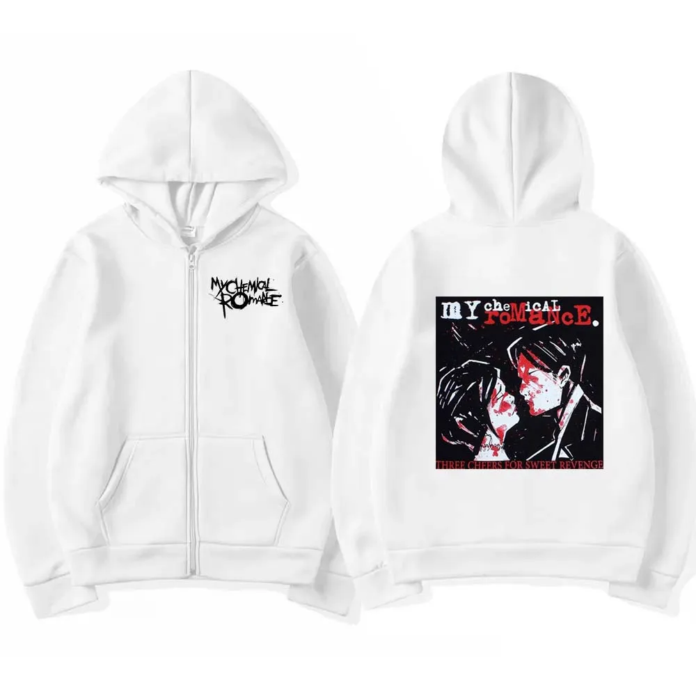Banda de Rock My Chemical Roma - Vintage Zip Hoodie reseña y precio