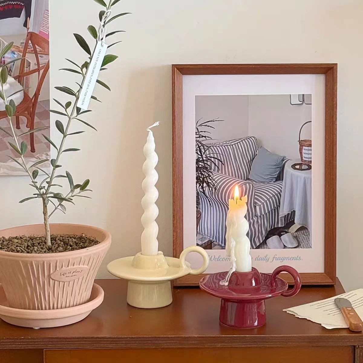 Candelabro Nórdico con Diseño  - Collectible Vintage Matches reseña y precio